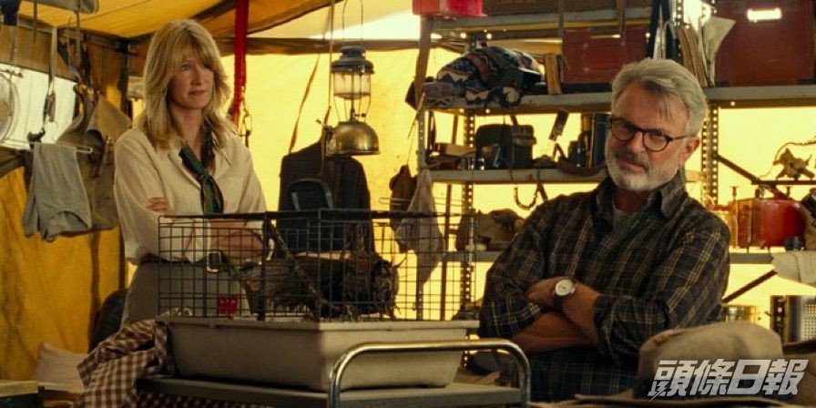 元祖成員Sam Neill未有出席荷里活首映。